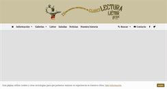 Desktop Screenshot of clubesdelecturaalbacete.net